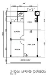 Blk 3 Saint George's Road (Kallang/Whampoa), HDB 3 Rooms #632893561